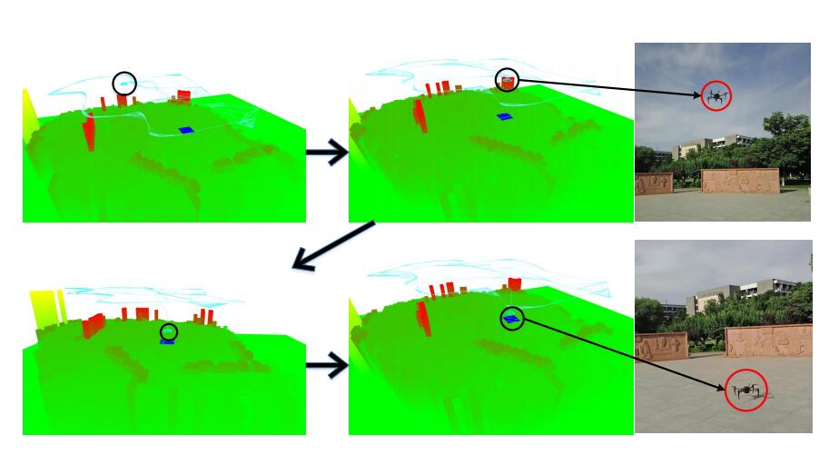 Monocular Vision SLAM-Based UAV Autonomous Landing in Emergencies and Unknown Environments